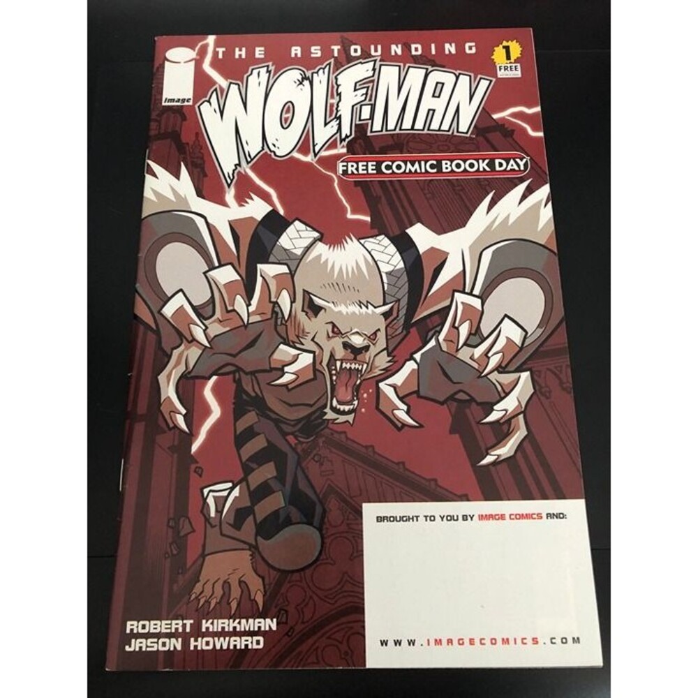 Astounding Wolf-Man FCBD #1 1st app Wolf-Man | Robert Kirkman Invincible VF/NM